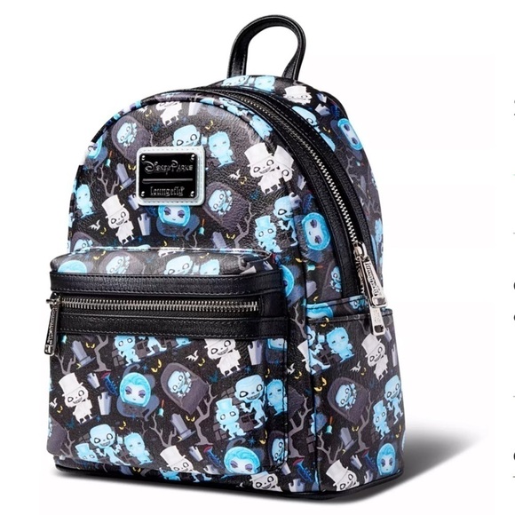 The Haunted Mansion Loungefly Backpack - Picture 2 of 6